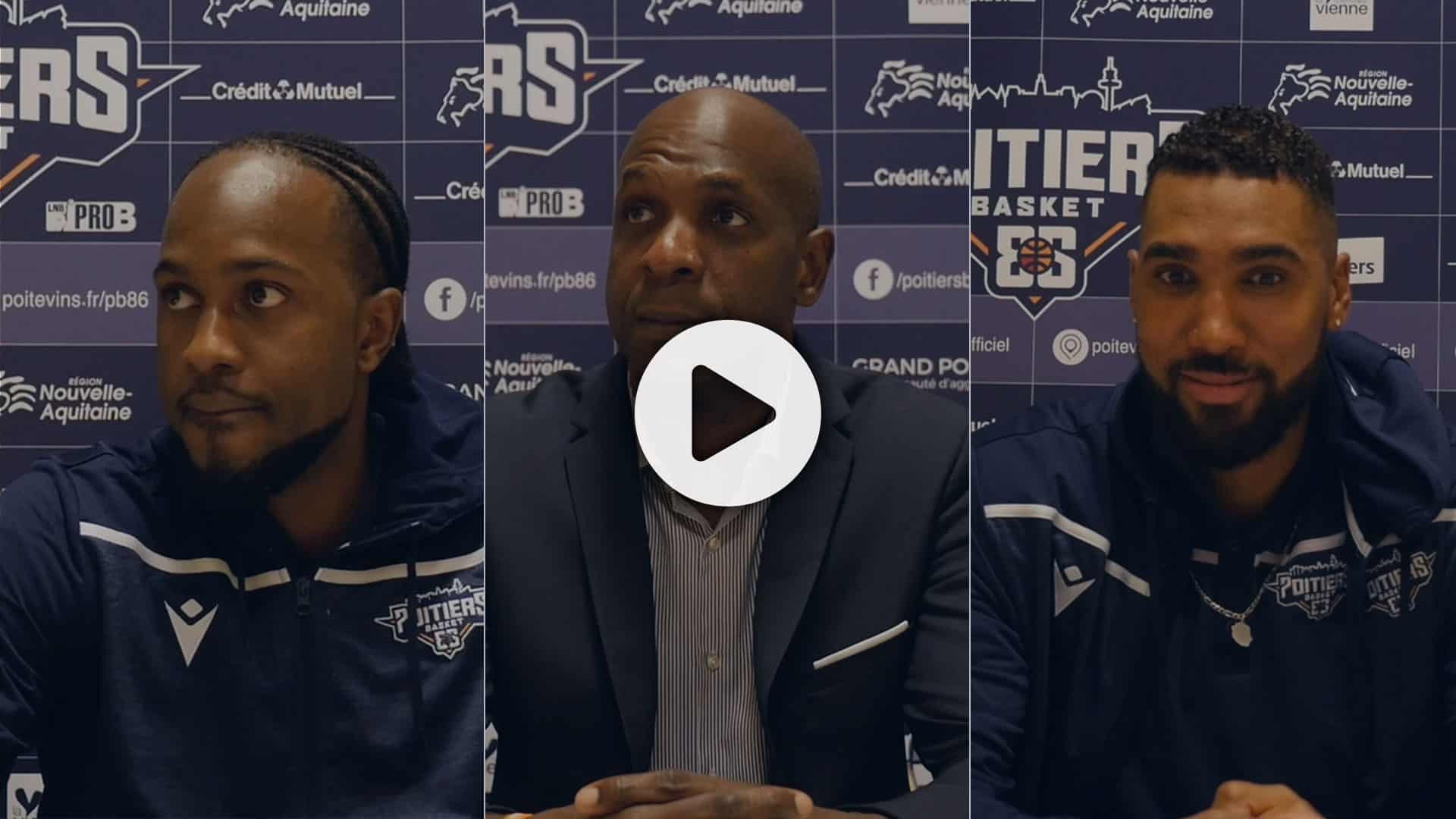 PB86 vs Paris : Les conférences de presse