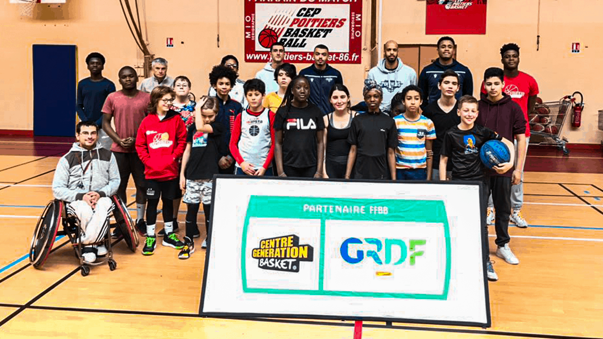 Vacances riches en animations au CEP Poitiers Basket