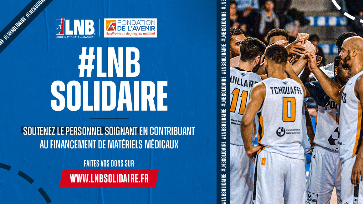 LNB Solidaire : Tous unis contre le COVID-19