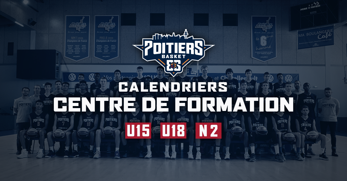 Les calendriers du centre de formation dévoilés
