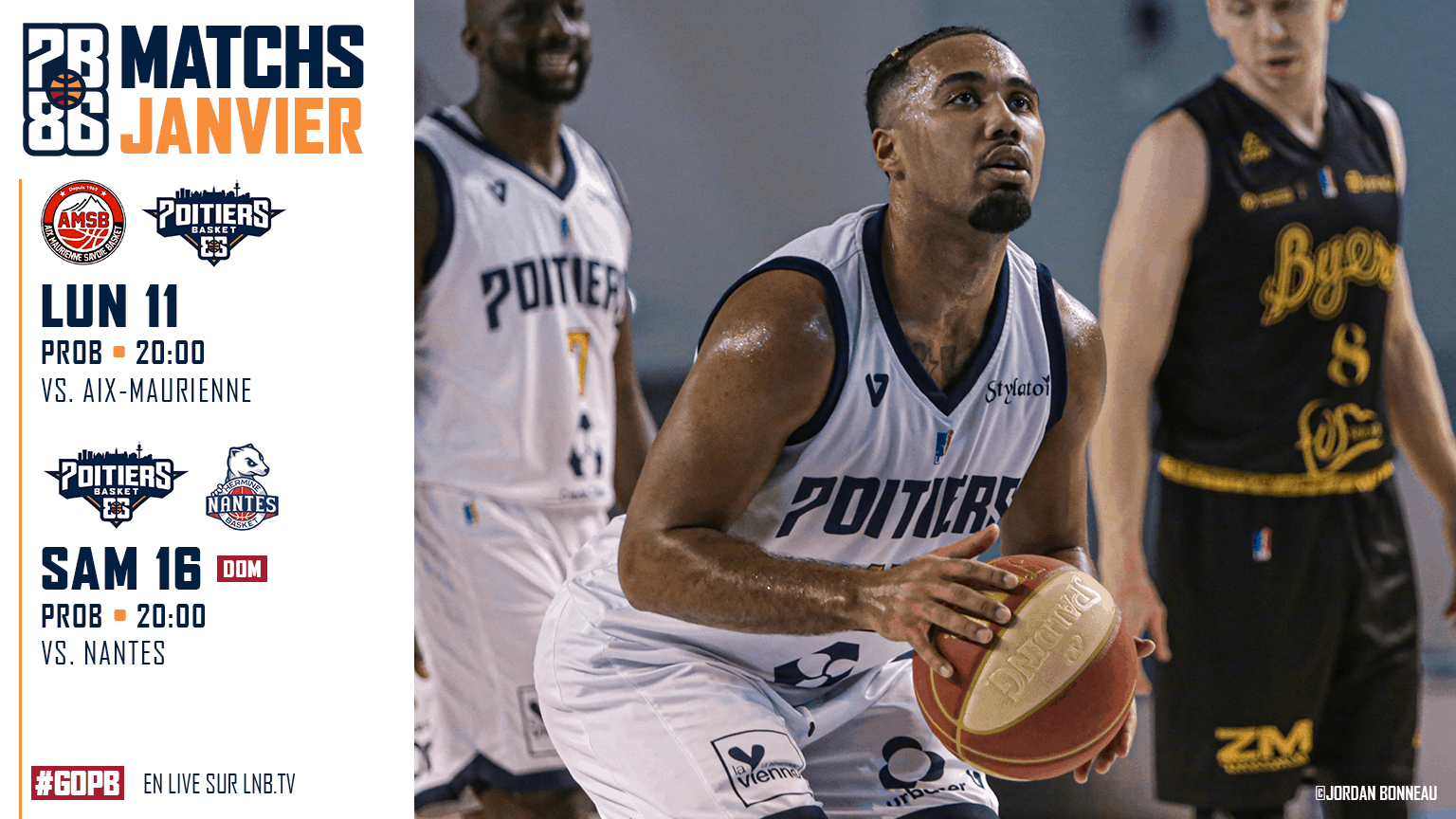 Le calendrier de janvier