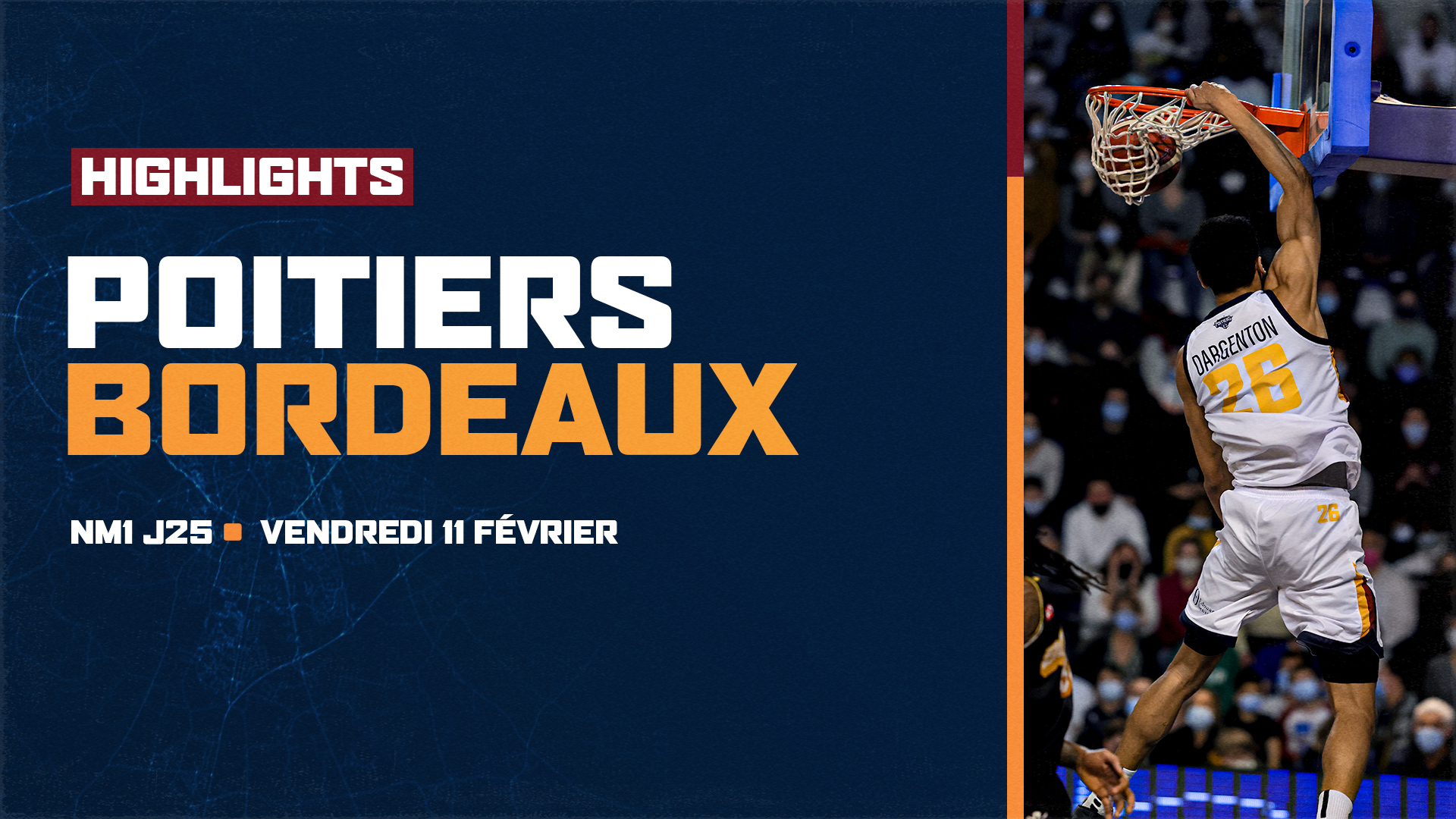 Résumé vidéo : Poitiers vs Bordeaux – J25 NM1