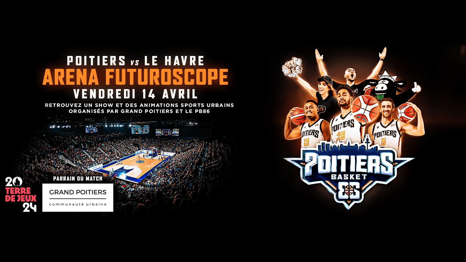 Votre soirée du 14 avril à l&rsquo;Arena Futuroscope