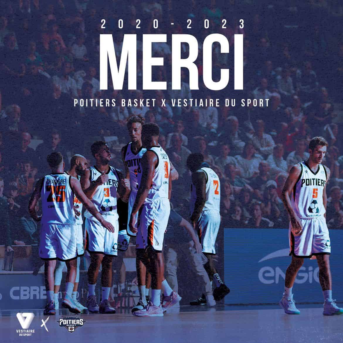 Le PB86 remercie Vestiaire du Sport