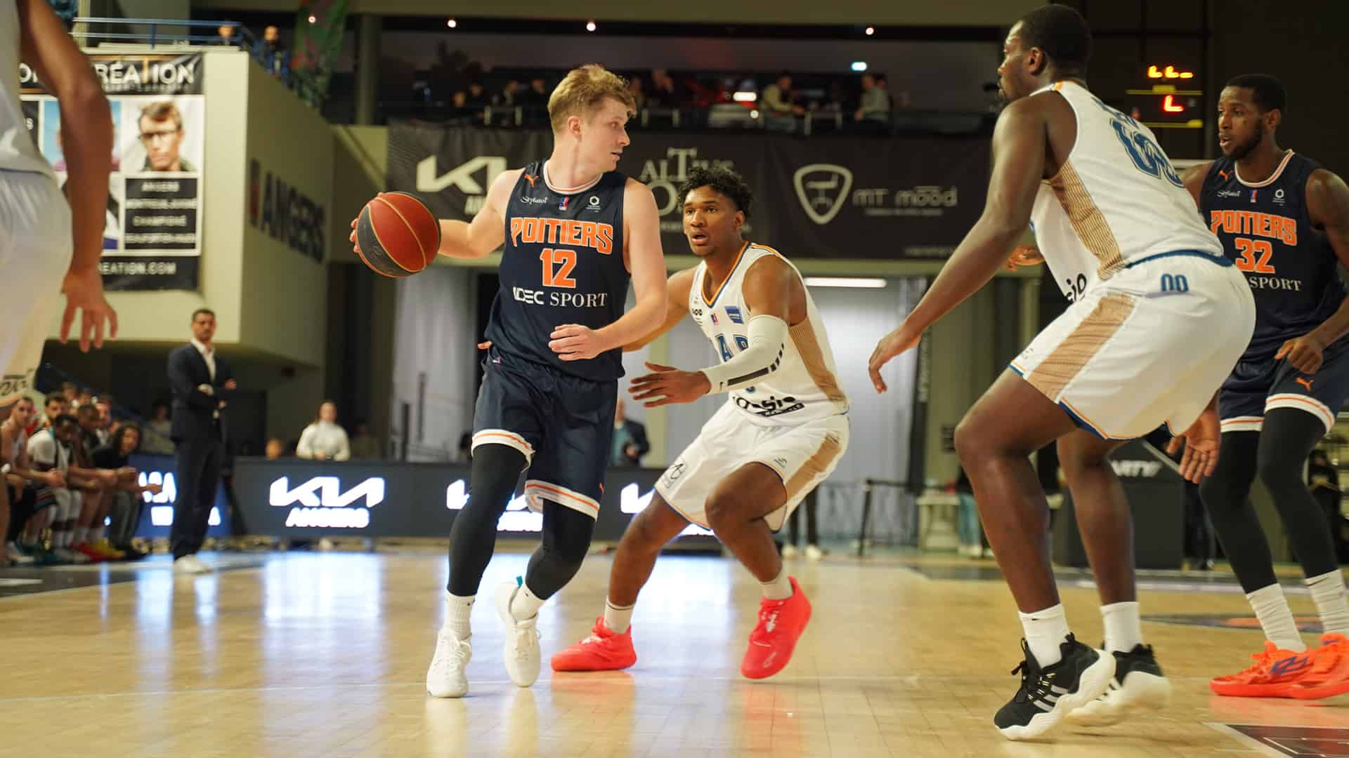 Un déplacement dur à encaisser à Angers