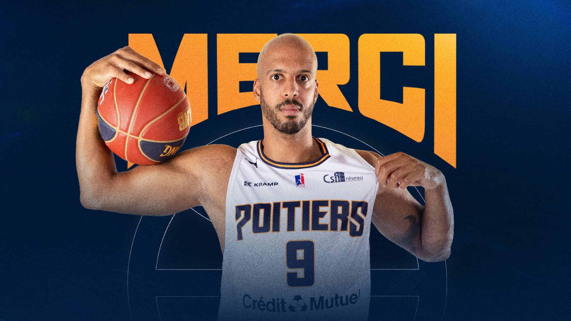 Kevin MENDY quitte le Poitiers Basket 86