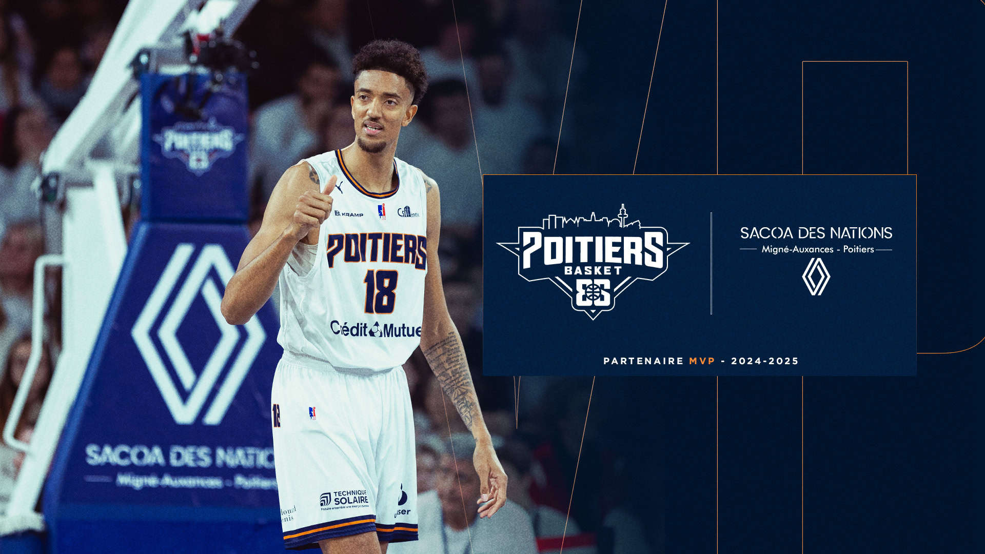Renault Sacoa des Nations,  Partenaire MVP du Poitiers Basket 86