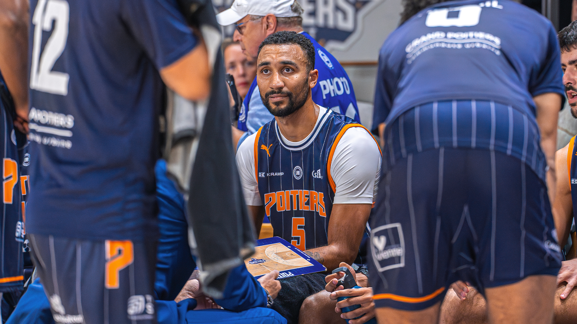 Kévin Harley à l'arrêt