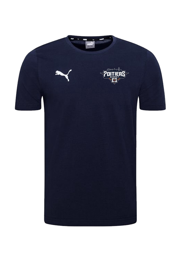 T-Shirt Bleu Marine - Puma