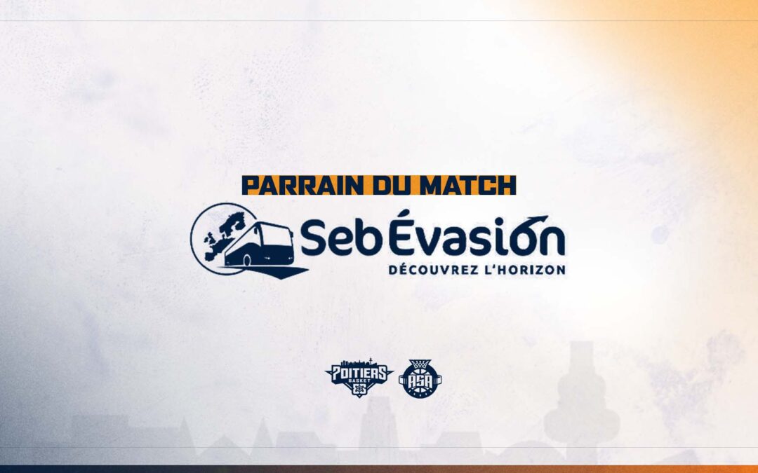 Seb Évasion, parrain du match PB86 vs Gries-Souffel