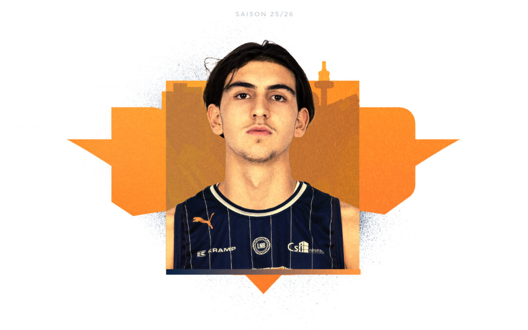 Jean Vergez-Pascal signe un contrat stagiaire avec le Poitiers Basket 86