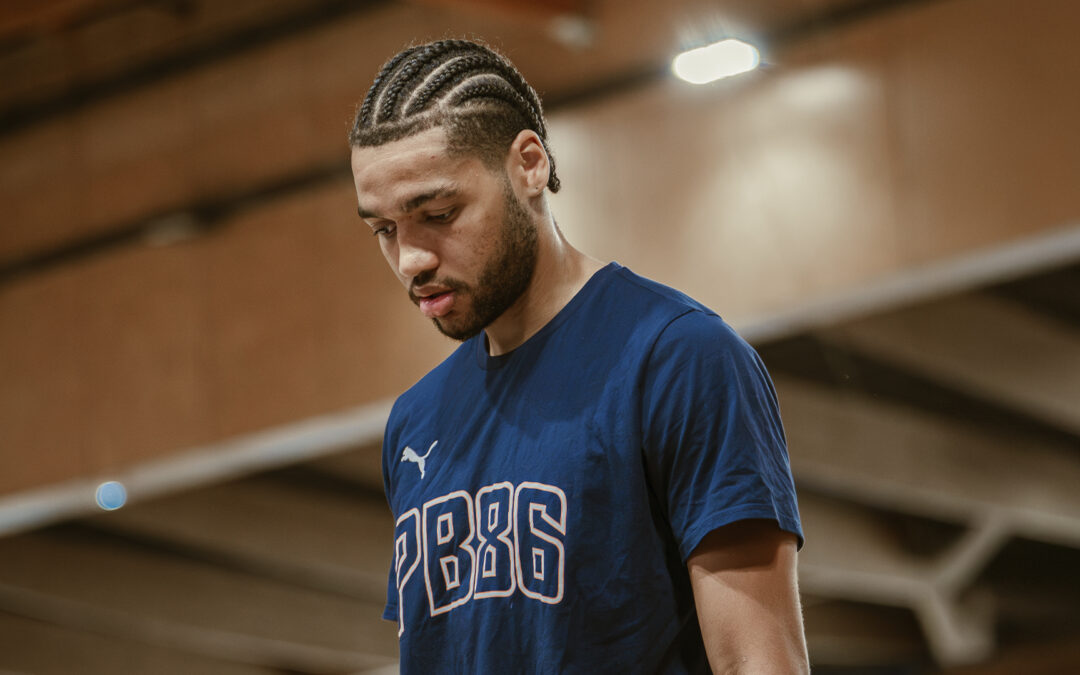 Guillaume Eyango à l’arrêt