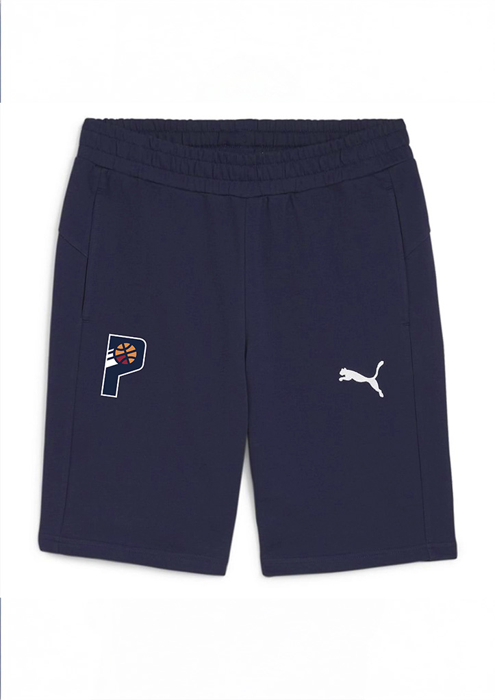 Short Bleu Marine "Logo P" Puma 25/26