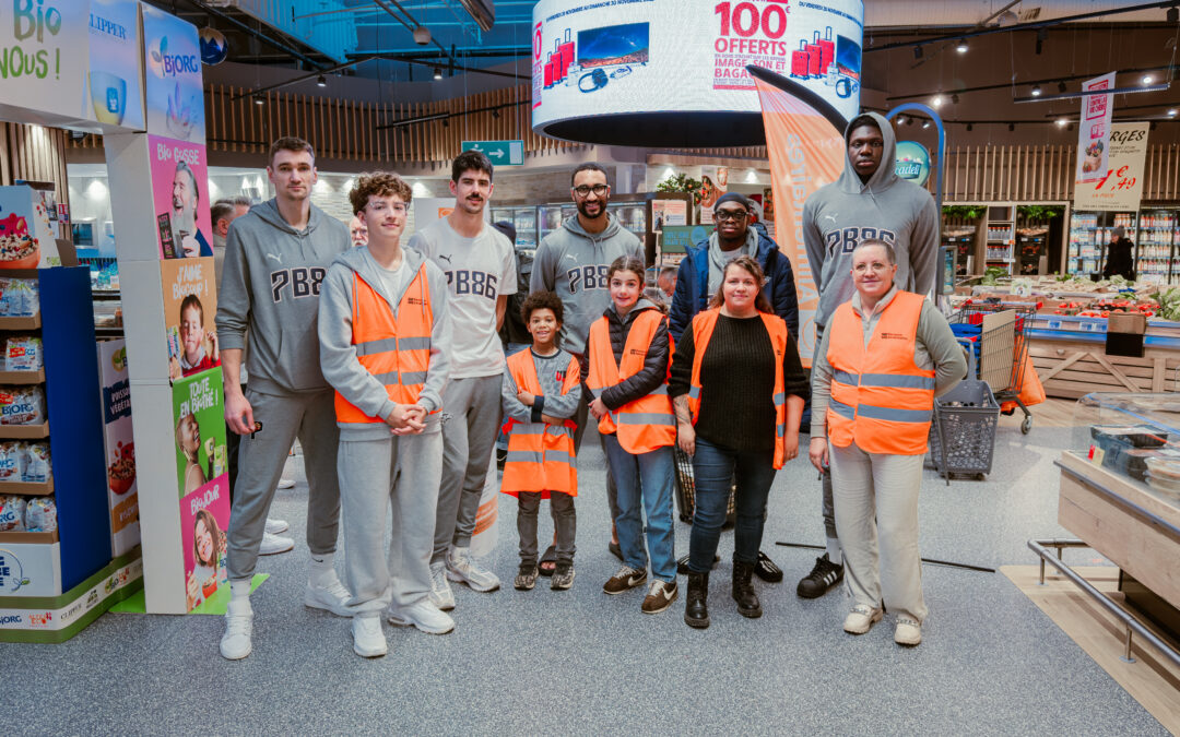 Le PB86 Solidaire aux côtés de la Banque Alimentaire