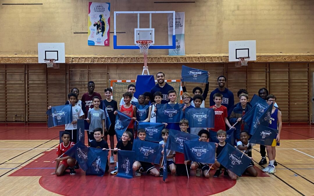 « Clubs Tour 86 » : Une 5 ème halte au CEP Poitiers Basketball