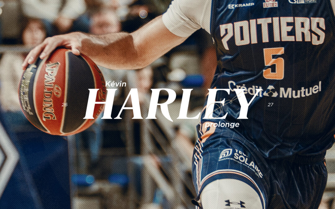 Kévin HARLEY prolonge pour deux saisons supplémentaires