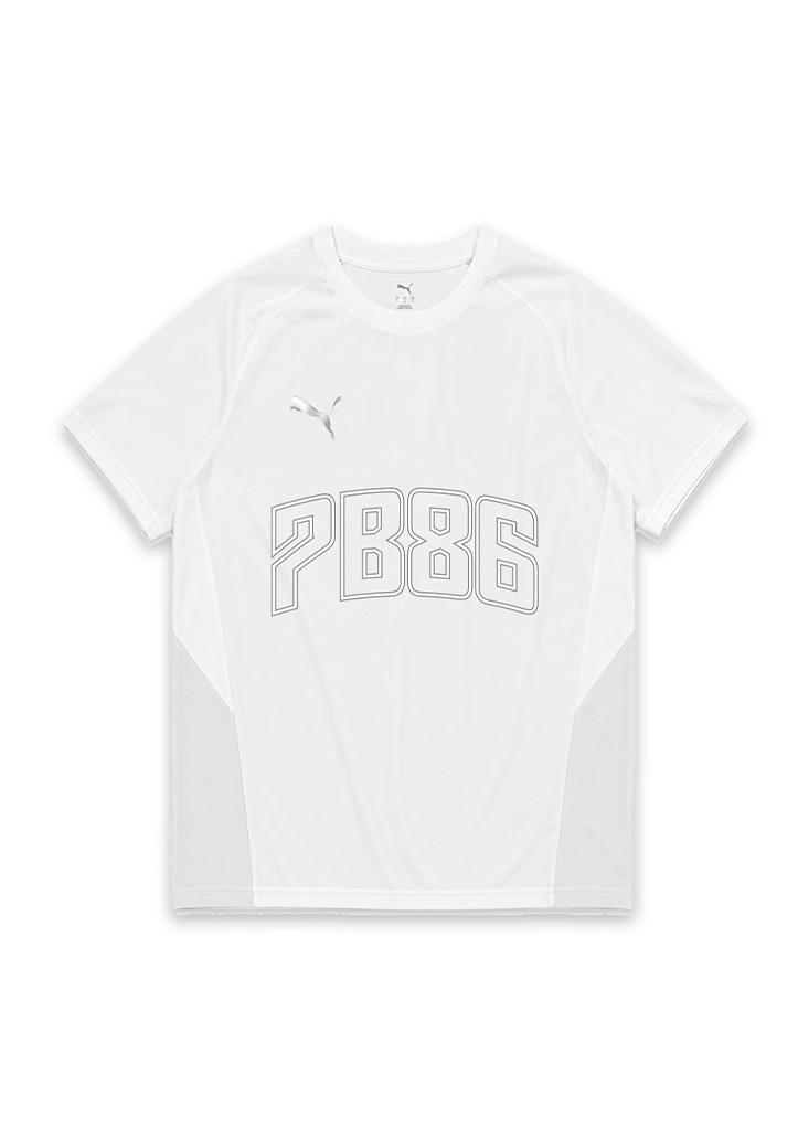 T-shirt Blanc "PB86" Puma 26/27 - teamEVOSTRIPE